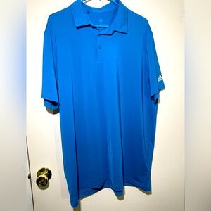 Adidas Men's Turquoise Blue Polo Shirt XL